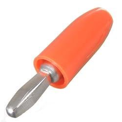 Test Plugs & Test Jacks BANANA PLUG ORANGE (100 pieces)