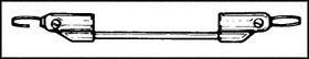1510-12-102 TEST LEAD, SINGLE, RED, 12IN (10 pieces)