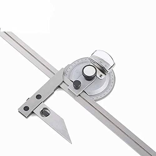 360 Degree Universal Bevel Protractor Angle Measuring Finder Goniometer Angular Ruler with Magnifier Woodworking Tool