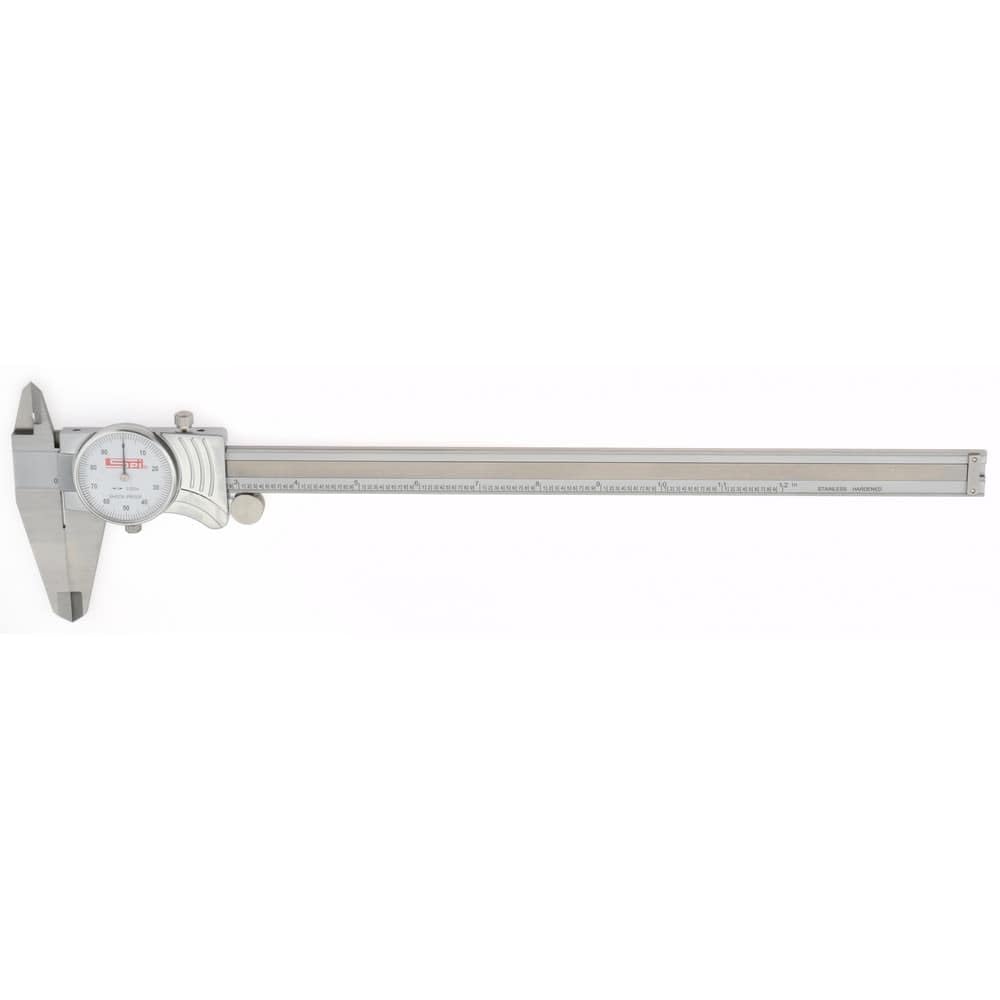 SPI 12-043-6 Smooth-Movement Shockproof Dial Caliper: 0" to 12" Range