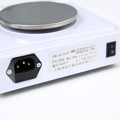 Analytical Balance 0.01G Electronic Balance Scale Electronic Scale Automatic Calibration LED Display High-Precision Density Balance,300g/0.01g