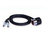 ZT-12 Ultrasonic Thickness Gauge Transducer 2MHz Cast Iron Probe with Measurement Range 4.0-300mm rystal Diameter 12mm Frequency 2MHz for UM-1 UM-1D UM-2 UM-2D UM-4 Ultrasonic Thickness Tester