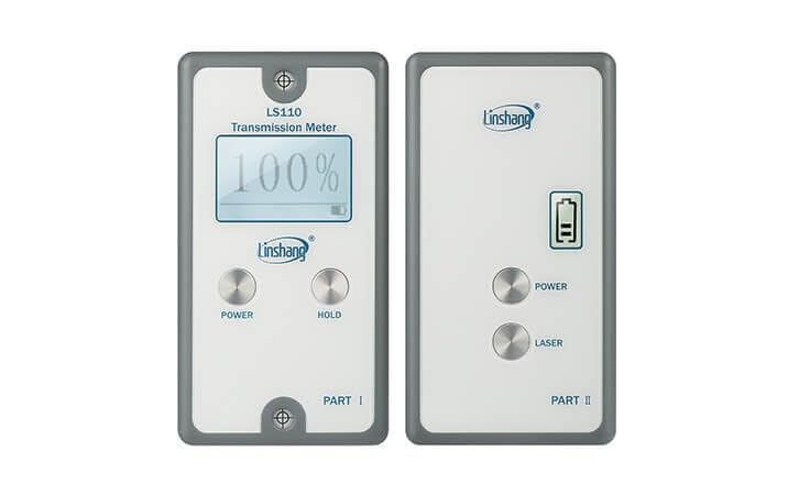 Digital Light Transmittance Meter LS110 Window Tint Light Transmittance Tester, 380nm-760nm, Accuracy ± 2, Resolution 0%~10%: 0.1%; 10%~100%: 1%