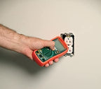 Digital Multimeter for Measuring Voltage (Range: 0.1mV to 600V) & Temperature (Range: -4 to 1382°F) for HVAC, Heavy Industries, Home Appliances | Model: Extech EX330