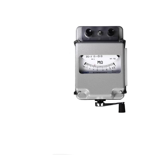 1PC 100% New CHNT Testing Instrument ZC-7 Resistance Tester/megohmmeter 250V/250 Megohm [Alloy]