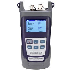 Ruiyan Handheld LCD Optical Multimeter, Power Meter + Light Source, Power Meter: -50~+26 dBm, Light Source: Output wavelength 1310/1550nm