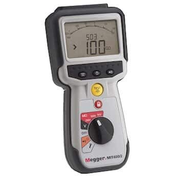 Megger MIT400/2 Insulation Tester, CAT IV