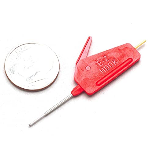 Ultra Thin Double Grabber Micro-Hook Test Connector - Set of 10: Assorted Colors (X2015-S)