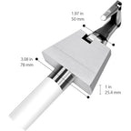 Articulated Test Finger Accessibility Probe, 3.5mm UL Test Curved Finger,for Electrical, Industrial, Scientific and Laboratory