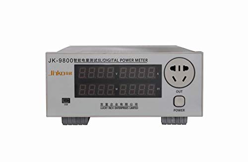 Electric Parameters Test Meter JK9800+ AC Voltage 1-600V, Current 100ma-20a., Power Ac≤12000W, Power Factor 0.2-1.0, Frequency 45-65Hz USB Software