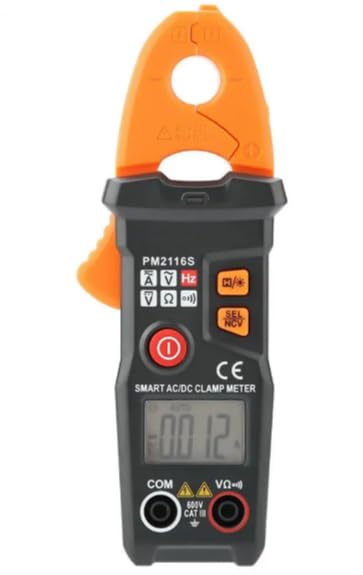 PM2116S ClampMultimeter Non-Contact 10mA-100A Digital CurrentMeter Multimeter Measuring Tool600V