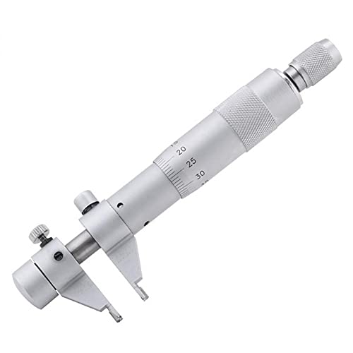 Spiral Micrometer 5-30Mm Internal Measurement Micrometer Stainless Steel Handheld Micrometer Measure Tools,