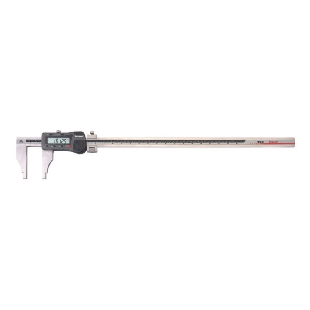 Starrett Stainless Steel Electronic Slide Caliper, 0-6" Range, .0005" Res