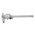 Shock-Proof Stainless Steel Precision Vernier Caliper Metric Micrometer Gauge Measuring Tool Dial 0-150mm/0.02mm Caliper