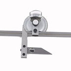 360 Degree Universal Bevel Protractor Angle Measuring Finder Goniometer Angular Ruler with Magnifier Woodworking Tool