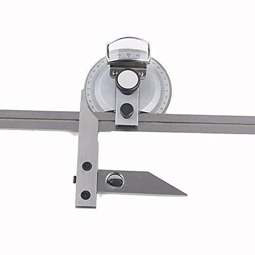 360 Degree Universal Bevel Protractor Angle Measuring Finder Goniometer Angular Ruler with Magnifier Woodworking Tool