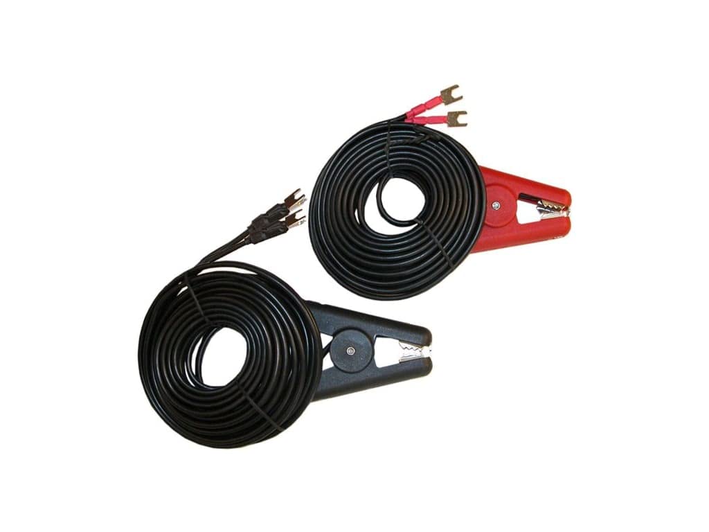 AEMC 2118.70 2-Piece Kelvin Clips Set, 20' Length