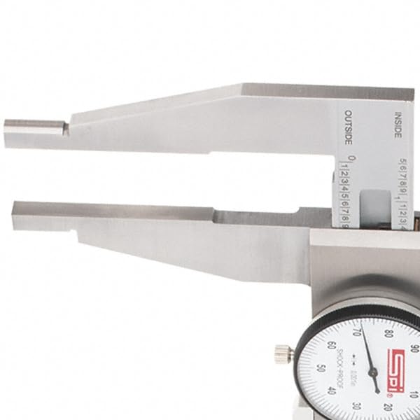 SPI 17-978-8 Dial Caliper 0" to 24" Range, 0.001" Graduation, 0.0020" Accuracy