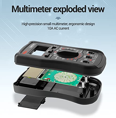 Meter Testers Count Electrical Transistor Capacitance with LCD Backlight multimeter