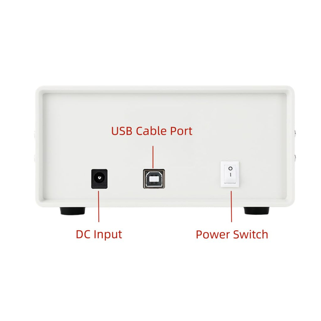 RJ10 Plus,Simple SMU,Power Analyzer,High-Precision μA to A Current Tester & 1-20V Linear Power Supply for PCBA Power Consumption and Standby Time Assessment (No-Subscription PC Software)
