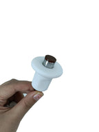 Ultrasonic Thickness Gauge 5MHz High Temperature Sensor GT-12 with Max Temperature 380°C Measurement Range 4.0-80mm Suitable for UM-2, UM-2D, UM-4, UM-4D, UM-4DL, UM-5, UM-5D, UM-5DL
