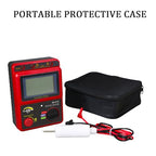 Insulation Resistance Tester with LCD Display, Paint Conductivity Measurement, Maximum 99 Counts, Sampling Rate 0.5-10/sec for Industrial and Electrical Testing