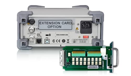 Siglent Technologies SDM3065X-SC 6½ Digit Digital Multimeter, DMM,Scanner Card SC1016, Grey