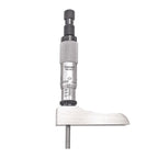 Starrett Micrometer Depth Gage with Half Base, 0-3" Range