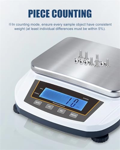 0.01G 5000G Precision Weighing Scale Electronic Analytical Balance 2Kg Use for Gold and Jewelry,2000g 0.01g-1