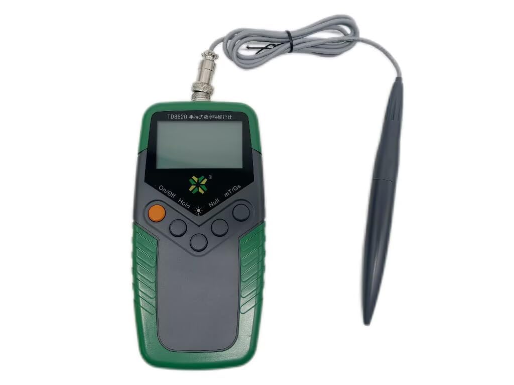 Gauss Meters Portable Tesla Meter for Measuring the Surface Flux Density of Permanent Magnet Materials with Measuring Range 0 to 2400 mT Minimum Resolution 10uT Accuracy ±5%