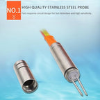 Water Level Meter, Stainless Steel Probe for Groundwater Depth Measurement in Wells, Accurate Electronic Monitoring Tool(20m)