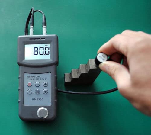 UM6500 Portable Ultrasonic Thickness Gauge Metal Steel Thickness Tester Meter