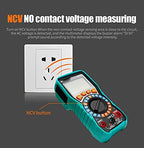 Digital Multimeter Auto Ranging AC/DC Voltage Meter Flash Light Back Light Large Screen