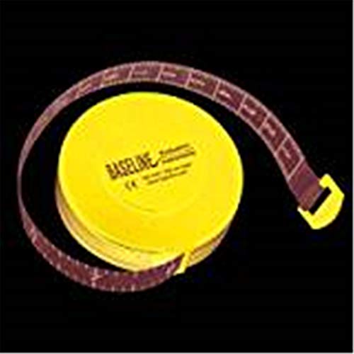 Woven Measurement Tape with Push-Button Retractor, 120" (Pack of 25)