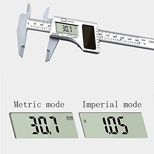 VIDI Solar Plastic Caliper Electronic Digital Display 0-150mm Mini Measurement Vernier Tool
