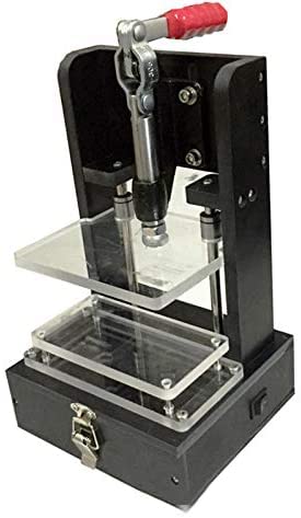 Universal PCB Test Stand, PCBA Test Rack Embryo Frame DIY Circuit Board Fixture Testing Jig 180x160MM with 4 Acrylic Board