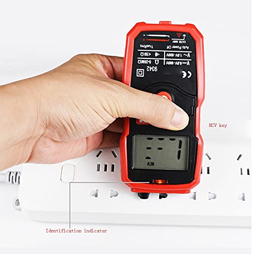 Digital Multimeter LCD Display Automatic Direct/Alternating Current Resistance with Data Hold Auto Power Off