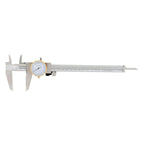 Vernier Calipers 200 Mm 0.02 Shock Proof Dial Caliper Gauge Micrometer Stainless Steel Vernier