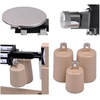 Triple Beam Mechanical Balance Scale 2610G/0.1G with Zero Adjustment Tare and Magnetic Damping for Electronics and Scientific Research,
