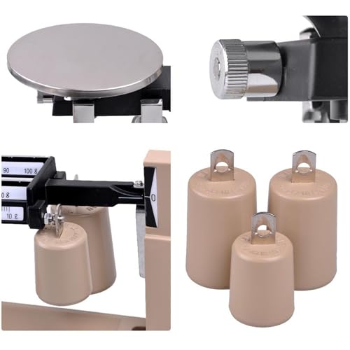 Triple Beam Mechanical Balance Scale 2610G/0.1G with Zero Adjustment Tare and Magnetic Damping for Electronics and Scientific Research,