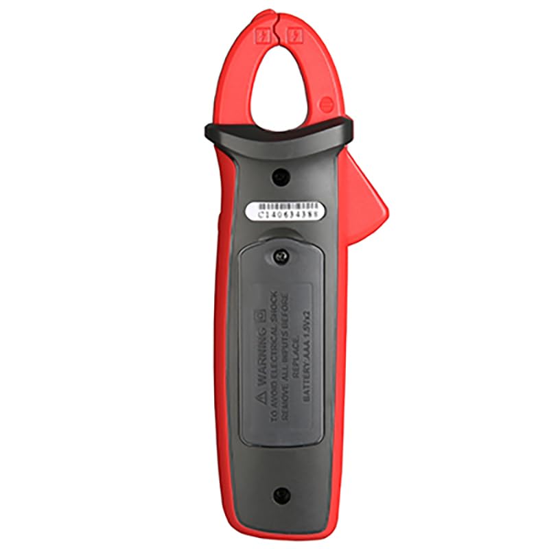 UNI-T UT211B AC/DC 60A Mini Digital Clamp Meters True RMS Ammeter Multimeter VFC/NCV/Resistance/Capacitance Test, LCD