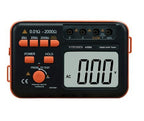 Victor 4105A High Accuracy Digital LCD Ground Earth Resistance Current 200V Tester Resistivity Tester Earth Electrical Meter 20Ω-2000Ω