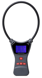 Three Phase Flexible Clamp Power Meter Coil Length 950mm Jaw Size φ300mm for Testing 3-Phase AC Voltage,Leakage Current,Active&Reactive&Apparent&Total Power,Frequency,Electrical Energy,Phase Sequence