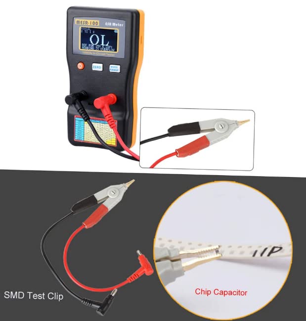 MESR-100 ESR CapacitorTester OhmMeter Professional Measuring InternalResistance of CapacitorCapacitanceCircuit Tester