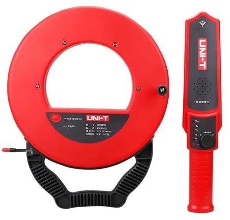 UT661B Wall Pipe Blockage Detector Diagnostic-Tool with 30m Line,Multimeter Wall PVC Iron Pipe Blockage Detection,