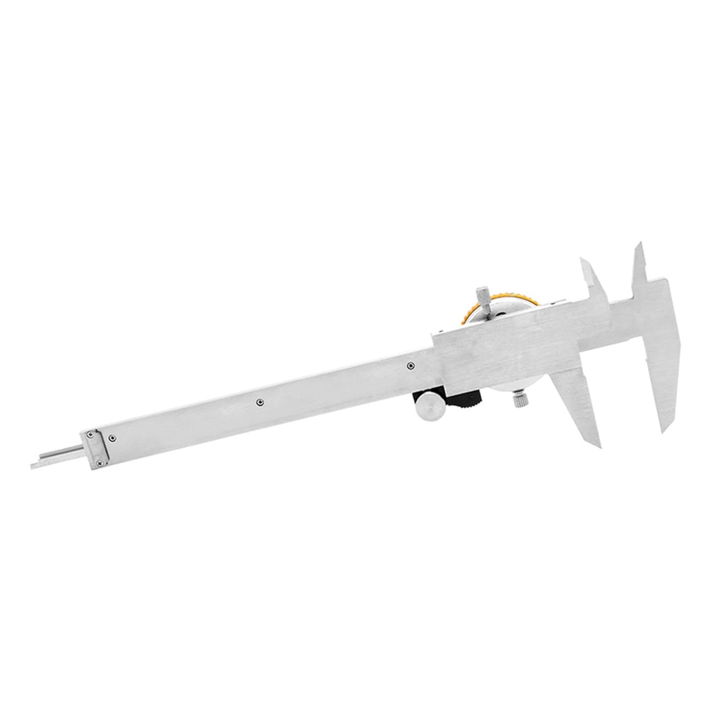 Vernier Calipers 200 Mm 0.02 Shock Proof Dial Caliper Gauge Micrometer Stainless Steel Vernier