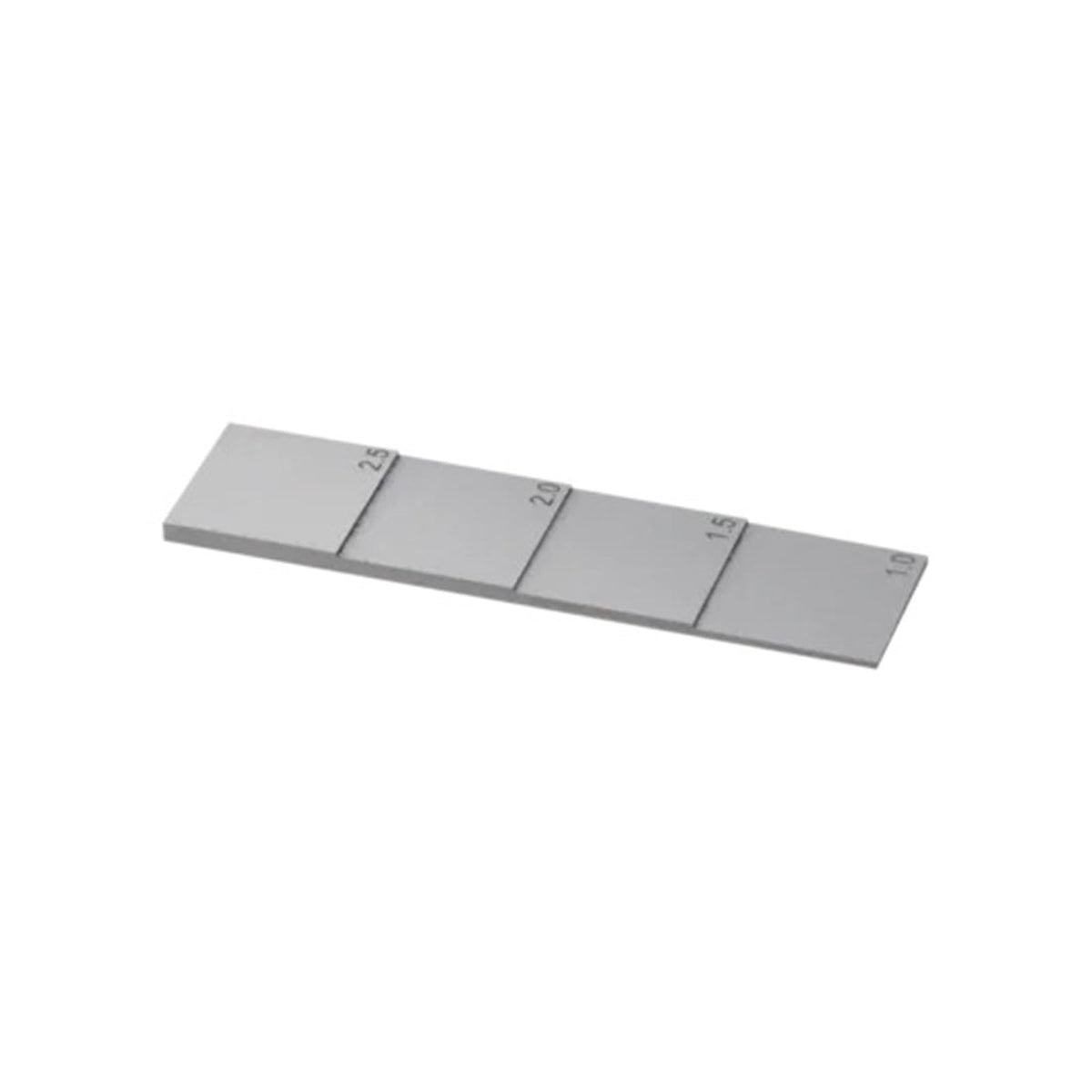 Thickness Calibration Block 4 Step Test Block& with Thickness 1.0-1.5-2.0-2.5mm