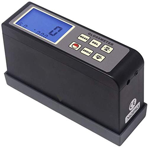 60 Degree Gloss Meter Glossmeter for Paints Inks Plastics Ceramics Marble Tester Data Memory Function
