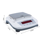 Analytical Balance High-Precision Electronic Balance Precision Balance with 125 * 163Mm Tray Digital Scientific Lab Scale for Factory Jewelry Store,300g/0.01g,100g/0.01g