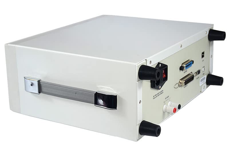 High Frequency 1MHz LCR Meter Measurement Benchtop LCR Digital Electric Bridges Inductance Capacitance Resistance Tester with Basic Accuracy 0.05% Frequency Resolution 1mHz 6 1/2 Digit Display